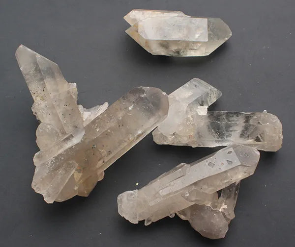 4PCS Clear Quartz Crystal